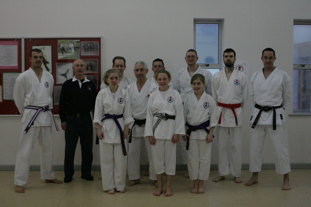 Dartmouth Karate Club  KUGB December 2013 Grading